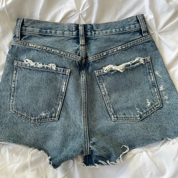 Agolde Dee High Rise Shorts - Picture 4 of 4